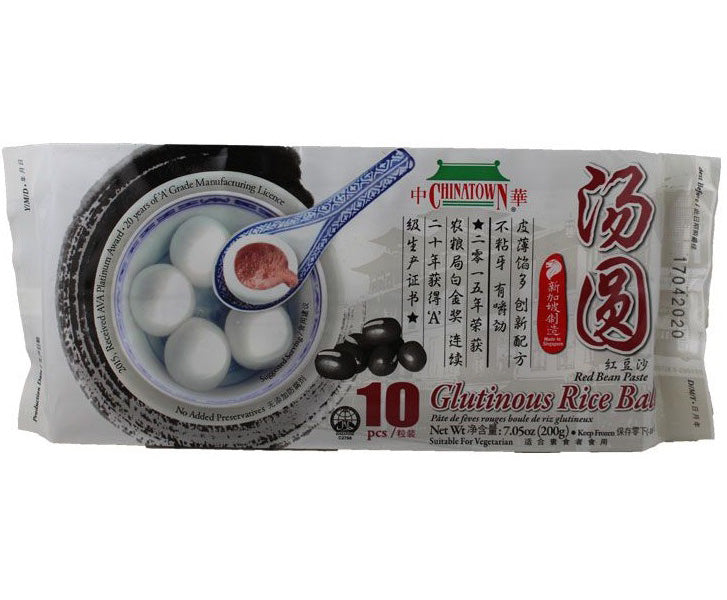 冰冻-TK 中华 红豆沙汤圆 / CHINATOWN Klebreis Ball mit rote Bohne 200g