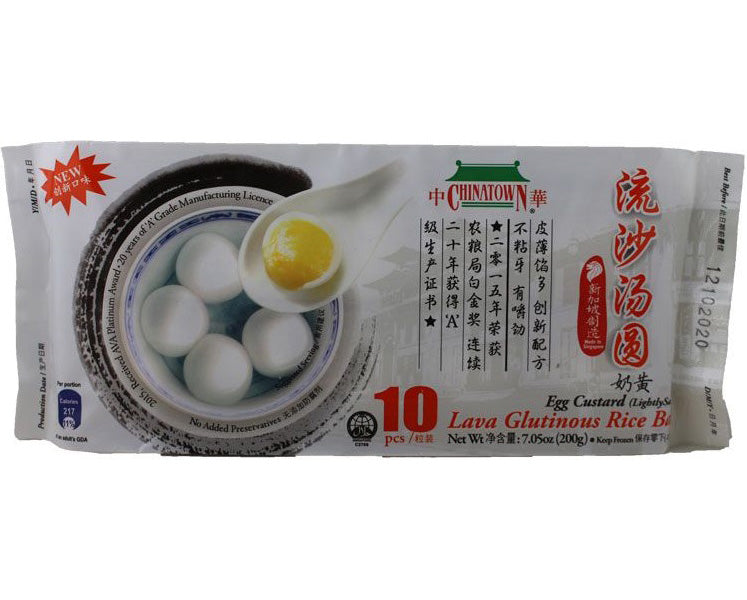 CHINATOWN Klebreis Ball Eierschecke 200g