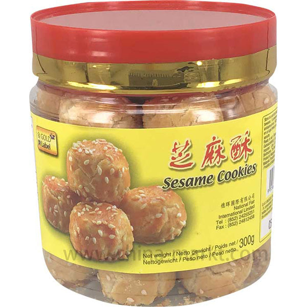 金牌 芝麻酥/Sesam Küchelchen 300g